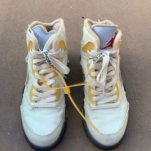 Jordan offwhite 5